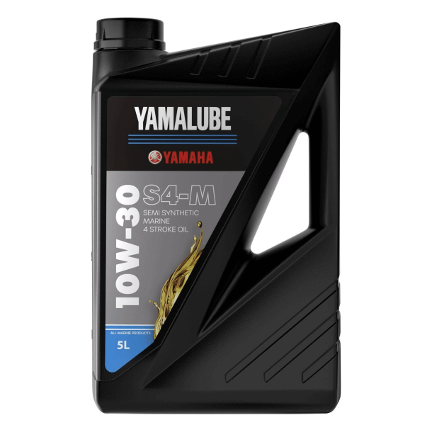 Yamalube - S4-M 10W30 semisyntetisk marineolie 5L - YMD630500501