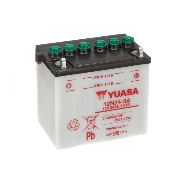 Yuasa 12V 25,3Ah 200A batteri - 101812
