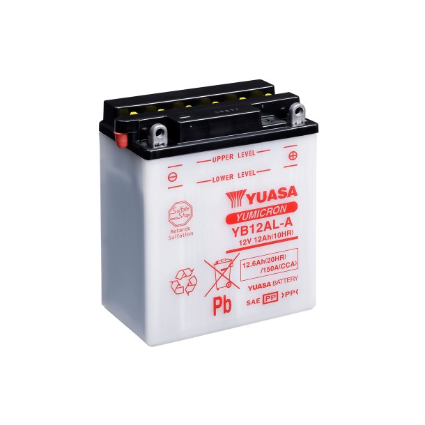 Yuasa 12V 12,6Ah 150A batteri - 102066