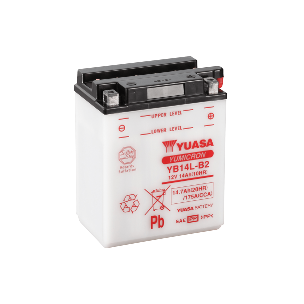 Yuasa - 12V 14,7Ah 175A batteri - 102092