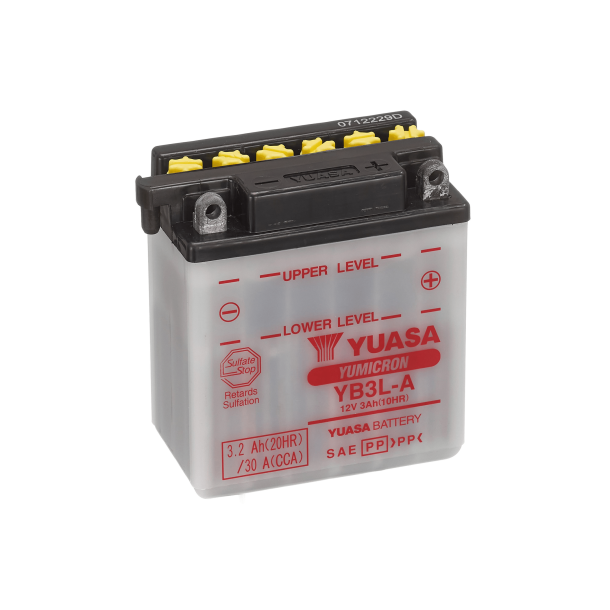 Yuasa 12 V 3,2 Ah 30 A batteri - 102119