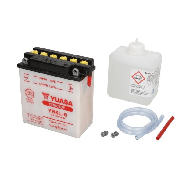 Yuasa - 12V 5,3Ah 60A batteri - 102126