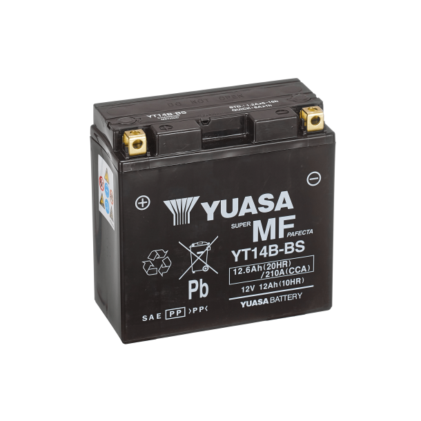 Yuasa 12V 12,6Ah 210A batteri - 102156