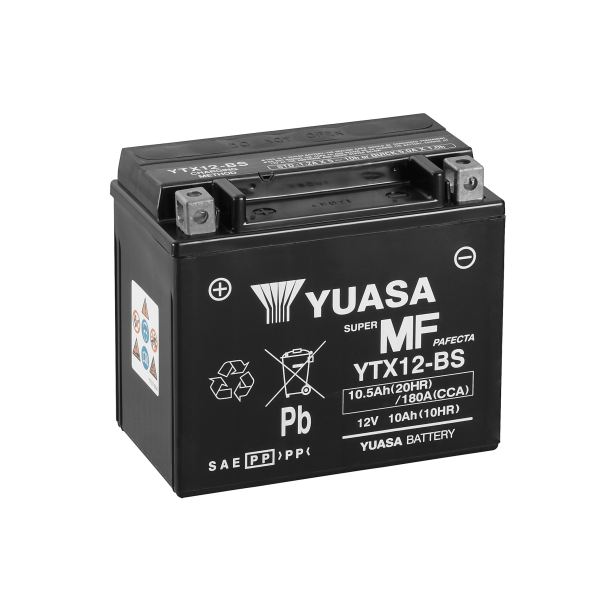 Yuasa - 12V 10,5Ah 180A batteri - 102169