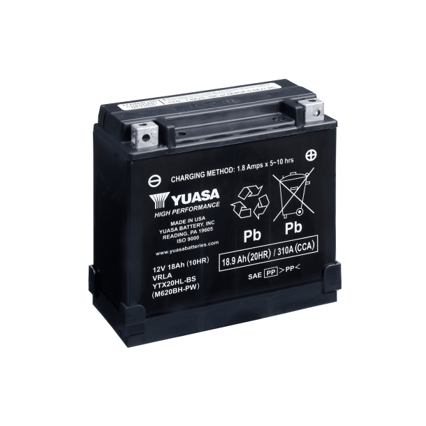Yuasa - 12V 18,9Ah 310A batteri - 102188