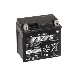 Yuasa - 12V 6,3Ah 130A batteri - 102223