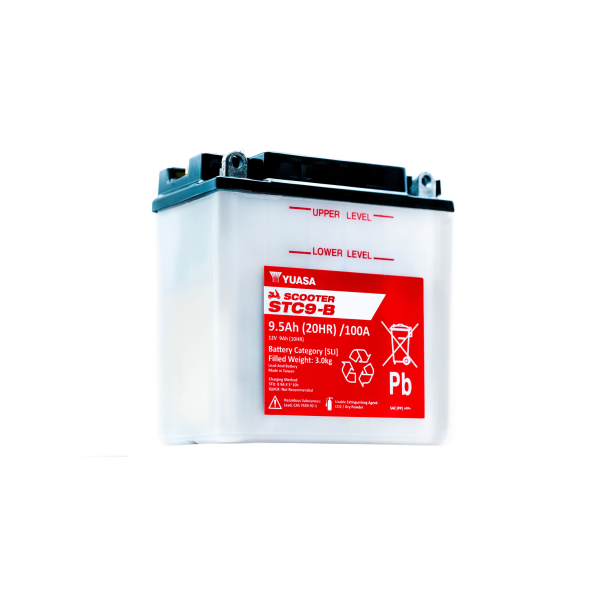 Yuasa 12V 9,5Ah 100A batteri - 103228