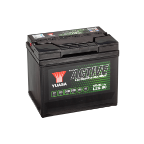 Yuasa - 12V 80Ah 560A Batteri - L26-80