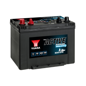 Yuasa - 12V 80Ah 600A Batteri - M26-EFB