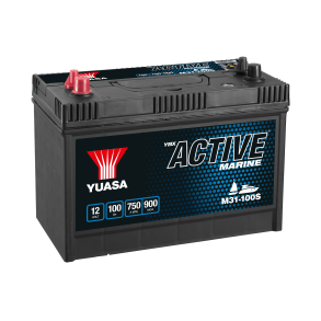Yuasa - 12V 100Ah 750A Batteri - M31-100S