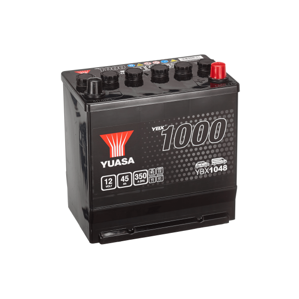 Yuasa - 12V 45Ah 350A Batteri - YBX1048