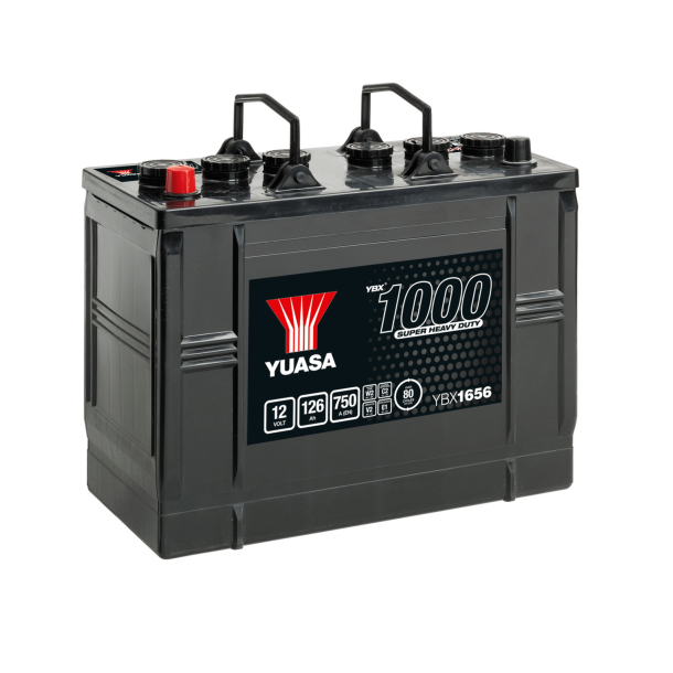 Yuasa - 12V 126Ah 750A Batteri - YBX1656