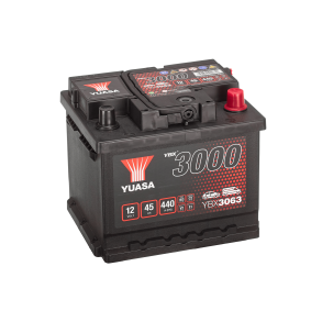 Yuasa - 12V 45Ah 440A Batteri - YBX3063