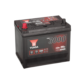 Yuasa - 12V 72Ah 600A Batteri - YBX3069