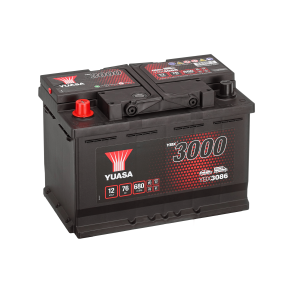 Yuasa - 12V 76Ah 680A Batteri - YBX3086