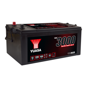 Yuasa - 12V 220Ah 1150A Batteri - YBX3625