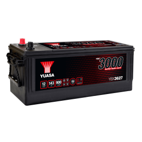 Yuasa - 12V 143Ah 900A Batteri - YBX3627