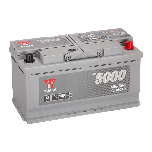 Yuasa - 12V 100Ah 900A Batteri - YBX5019