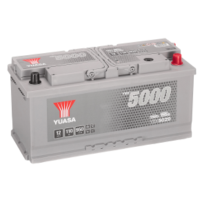 Yuasa - 12V 110Ah 950A Batteri - YBX5020