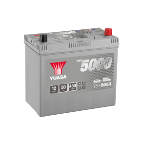 Yuasa - 12V 50Ah 450A Batteri - YBX5053