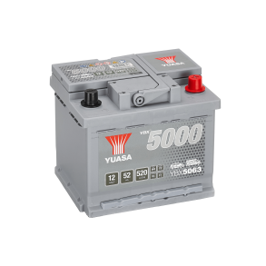 Yuasa - 12V 52Ah 520A Batteri - YBX5063