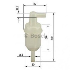 BOSCH Brnslefilter 0 450 904 077 (N4077)