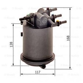 BOSCH Brnslefilter 0 450 906 461 (N6461)