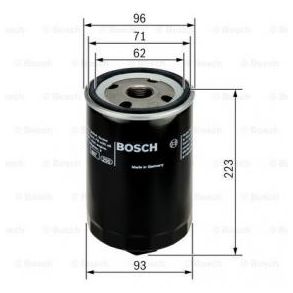 BOSCH oljefilter 0 451 104 015 (P 4015)