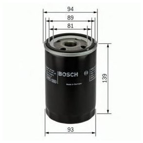 BOSCH oljefilter 0 451 104 064 (P 4064)