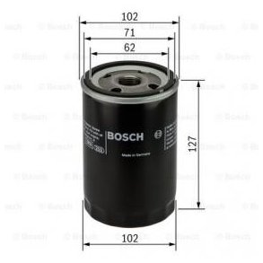 BOSCH oljefilter 0 451 203 152 (P 3152)