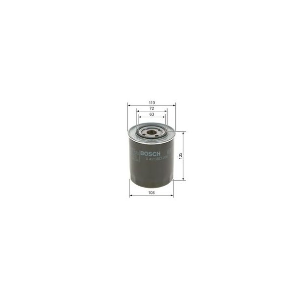 BOSCH oliefilter 0 451 203 206 (P 3206)