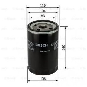 BOSCH oljefilter 0 451 300 003 (P 0003)