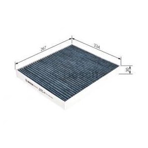 BOSCH kabinefilter+ 0 986 628 525 (A8525)