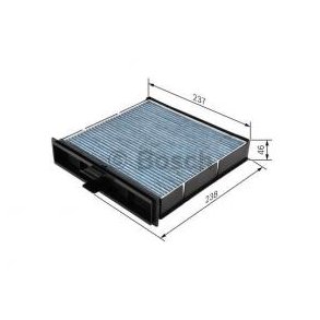 BOSCH kabinefilter+ 0 986 628 527 (A8527)