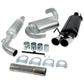 Sportsudstødning Golf III dtm 2x76mm