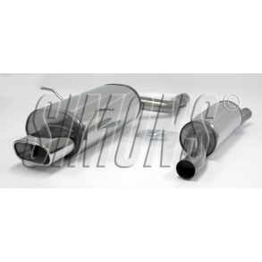 Sportsudstødning BMW E46