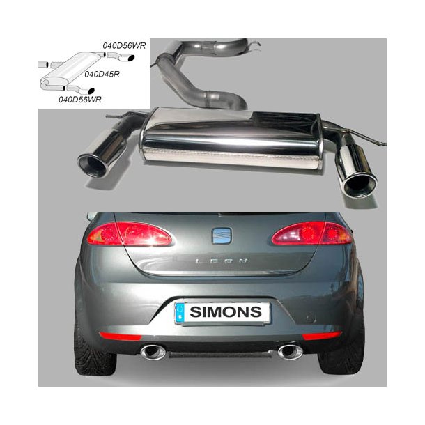 Slutr&ouml;r Seat Leon 2.0tfsi