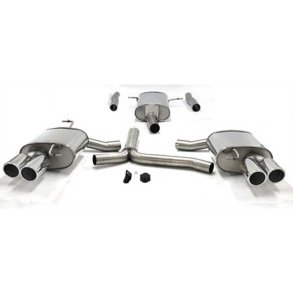 Sportsudstødning dobb. Audi A4/a5