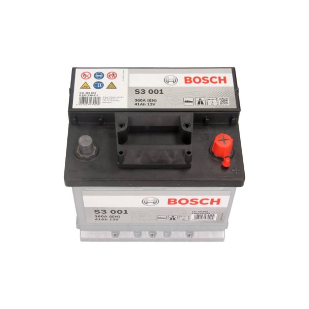 Bosch Batteri 12V 41AH/360A L - S3