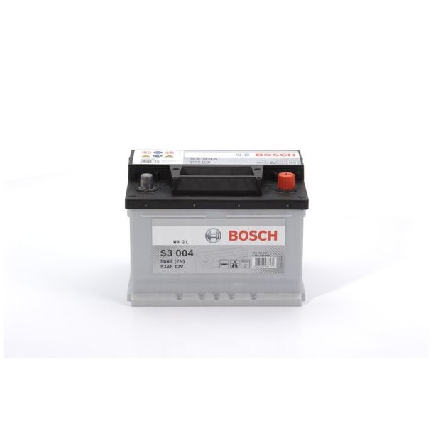 Bosch Batteri 12V 53AH/500A L-  S3