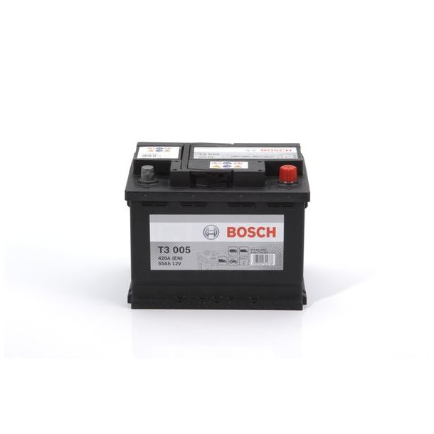 Bosch Batteri 12V 55AH/420A L -  T3