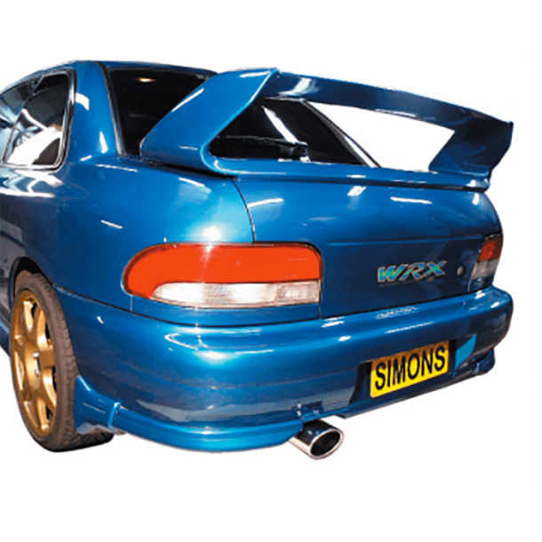 Simons avgassystem Subaru
