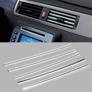 Kromlister för luftmunstycket