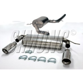 Sportsudstødning Golf 03->/Audi A3 03->