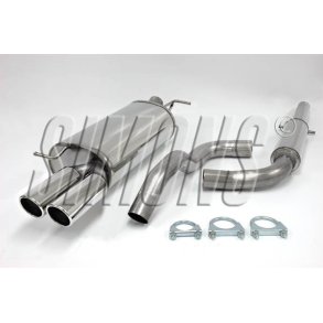 Sportsudstødning VW Golf IV 1,8T 1,9TDI 1,9SDI 96-