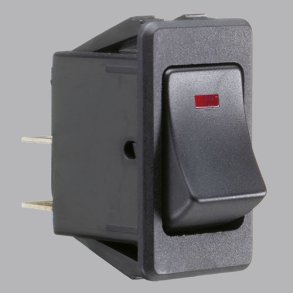 Kontakt rekt. 20 amp rød