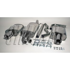 Sportsudstødning dobb. Audi A4 1,8t 