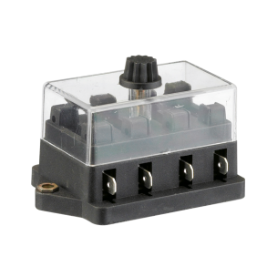 Sikringsholder 4 stk. med låg