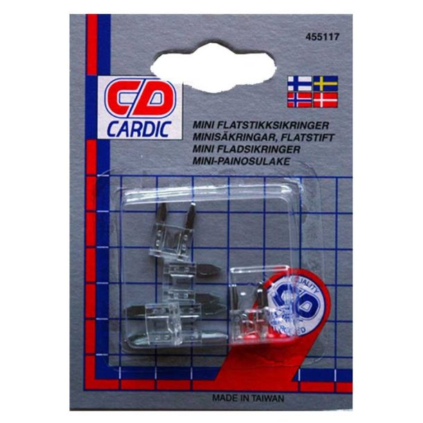 MINI s&auml;kringar 25 amp ( 5 st. pk. )
