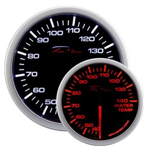 Vandtemperatur-måler ''smoke'' 52mm